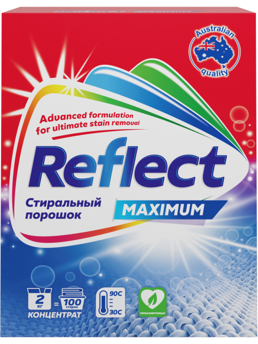 Стиральный порошок Reflect Maximum концентрированный, 2кг