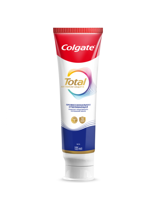 Зубная паста Colgate Total 12 Профессиональная отбеливающая, 125мл