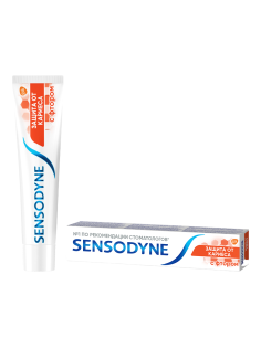 Зубная паста Sensodyne Защита от кариеса с фтором, 50мл