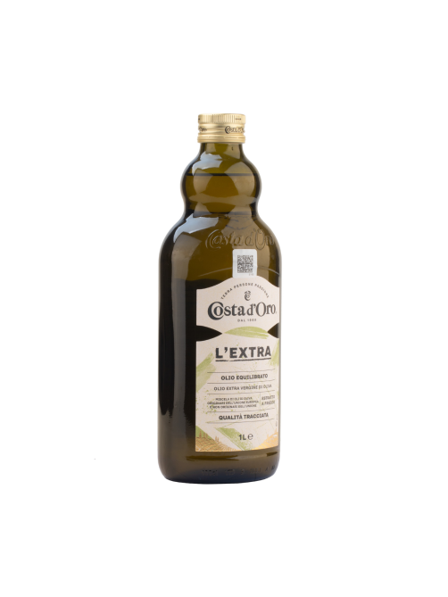 Масло оливковое Costa d'Oro L'Extra Extra Virgin нерафинированное, 1л
