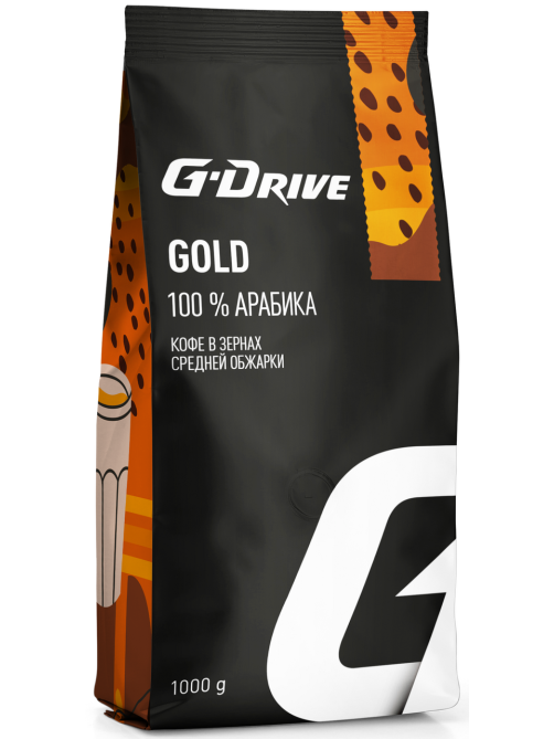 Кофе G-Drive Gold зерновой, 1кг