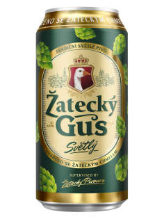 Пиво Zatecky Gus светлое, 0.9л