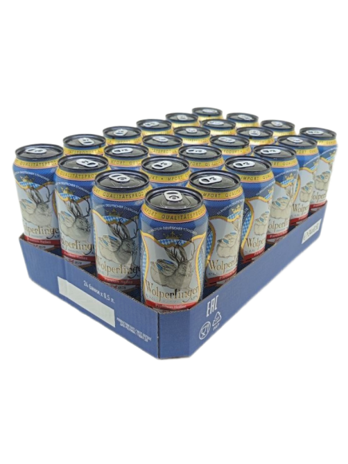 Пивной напиток Wolpertinger Premium Helles светлое, 0.5л