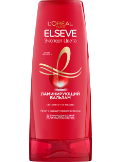 Бальзам для волос L'Oreal Paris Elseve Эксперт Цвета Ламинирующий для окрашенных или мелированных волос, 400мл