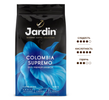 Кофе Jardin Colombia Supremo натуральный жареный в зернах, 1кг