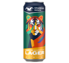 Пиво Горьковская пивоварня Hoppy Lager, 0.45л