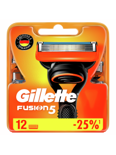 Кассеты для бритья Gillette Fusion 5, 12шт
