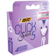 Сменные кассеты для женской бритвы BIC Click 5 Soleil 5 лезвий увлажняющая полоска с алоэ вера, 4 шт