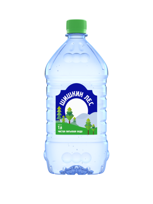 Вода Шишкин лес питьевая негазированная, 1л x 12 шт