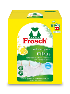 Стиральный порошок Frosch цитрус концентрированный, 1.45кг