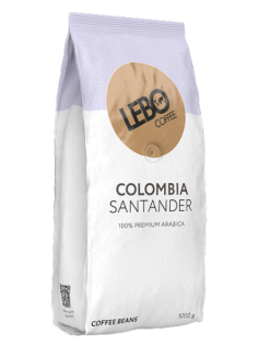 Кофе Lebo Colombia Santander зерновой, 1кг