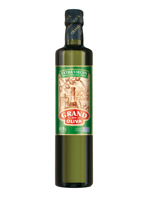 Масло оливковое Grand di Oliva Extra Virgin нерафинированное, 500г