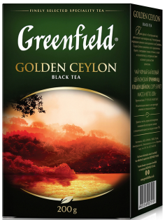 Чай Greenfield Golden Ceylon черный, 200г