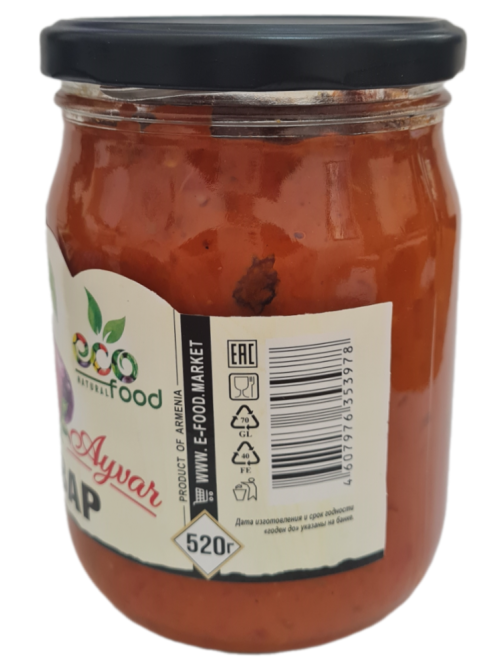Айвар EcoFood, 520г