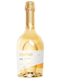Вино игристое Aya Khrustaleva 76 muscat Органик белое брют, 0.75л