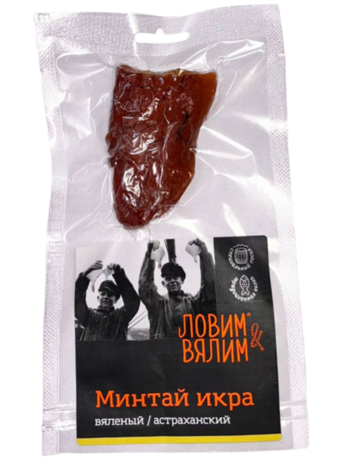 Икра минтая Ловим&Вялим вяленая, 35г