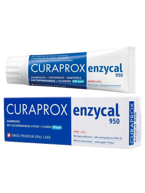 Зубная паста Curaprox Enzycal 950, 75мл
