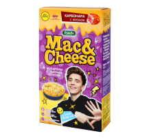 Макароны рожки Foody Mac&Cheese Карбонара с беконом и сырным соусом, 143г
