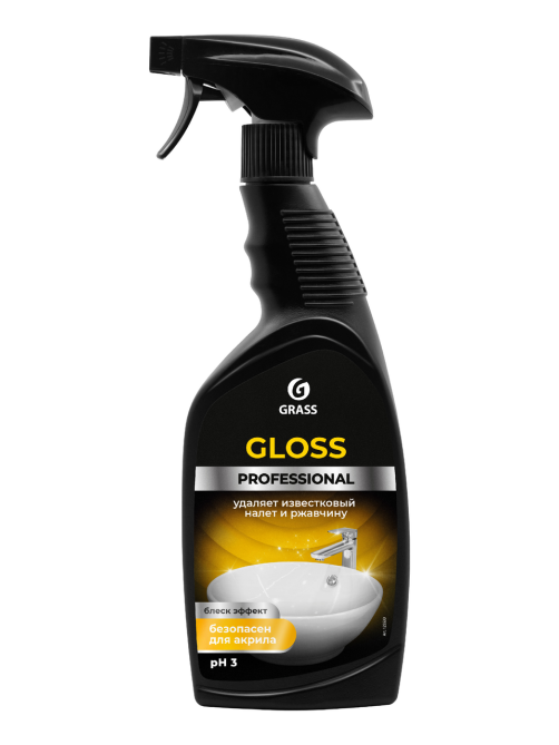 Средство для сан узлов Grass Gloss Professional чистящее, 600мл