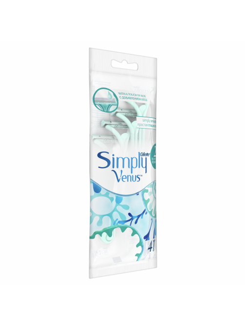 Бритва Gillette Venus Simply одноразовые для женщин, 4шт