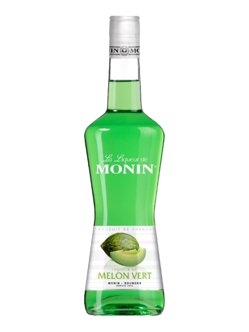 Ликер Monin Melon Vert со вкусом зеленой дыни, 0.7л
