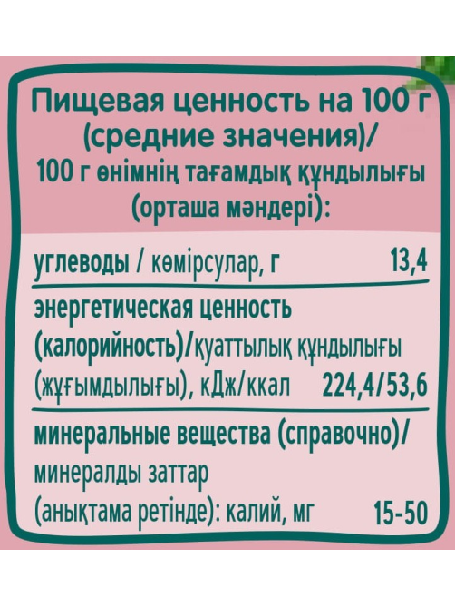 Кисель детский Фруто Облепиха и манго, 130г
