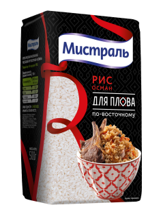 Крупа рис Мистраль Осман Для плова по-восточному, 500г