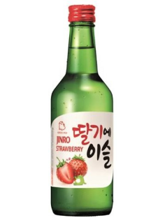 Напиток спиртной Soju Jinro клубника, 0.36л