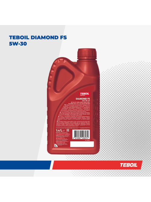 Масло моторное Teboil Diamond FS 5W-30, 1л