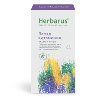 Чайный напиток Herbarus Заряд витаминов (1.8г x 24шт), 43.2г