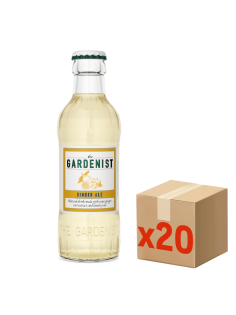 Напиток The Gardenist Имбирный эль тоник газированный, 200мл x 20 шт