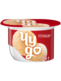 Десерт творожный Чудо воздушный пломбир 5.8%, 85г