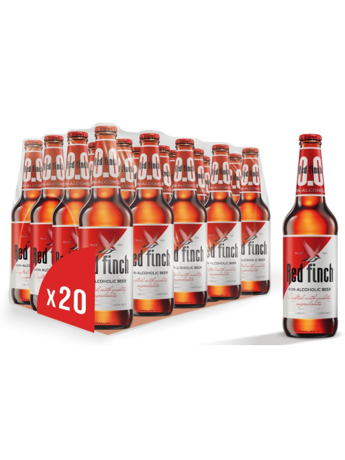 Пиво Red Finch безалкогольное, 0.45л