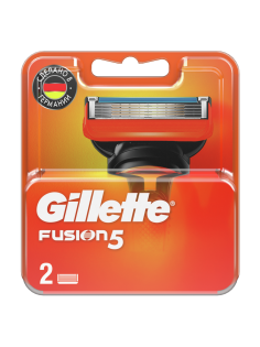 Кассета для бритвенного станка Gillette Fusion, 2шт