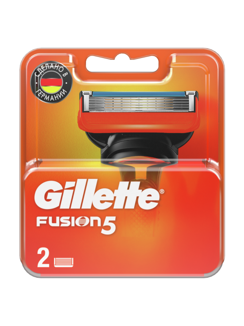 Кассета для бритвенного станка Gillette Fusion, 2шт