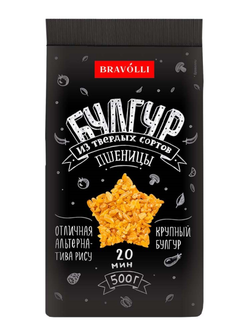 Крупа булгур Bravolli! 500г