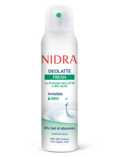 Дезодорант-спрей Nidra Fresh Invisible, 150мл