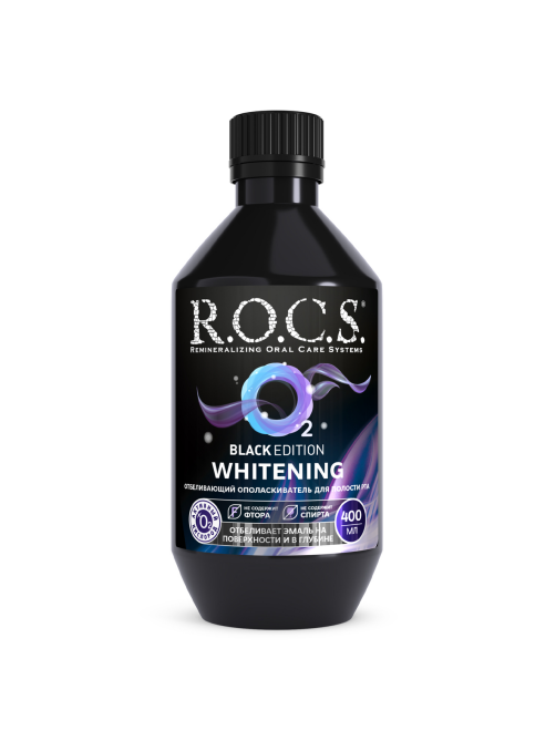 Ополаскиватель для полости рта R.O.C.S. Black edition, 400мл