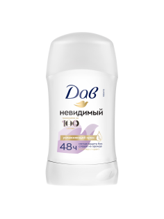 Антиперспирант-стик Дав Невидимый, 40мл