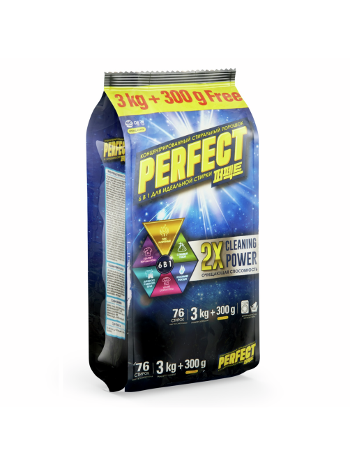 Стиральный порошок Perfect Power Solution, 3.3кг