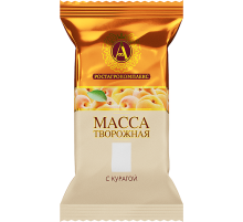 Масса творожная А.Ростагрокомплекс курага 20%, 180г