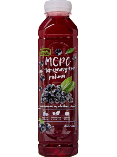 Морс рябиновый с мякотью, 500мл