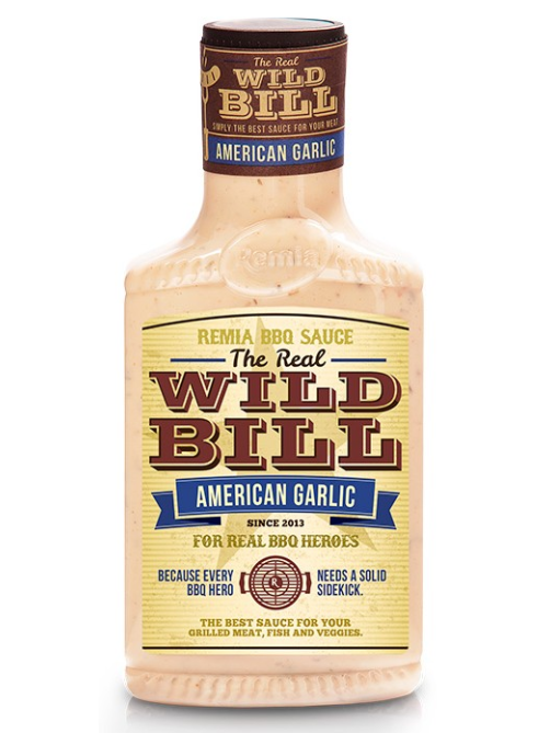 Соус Remia American Wild Bill BBQ чесночный, 450мл