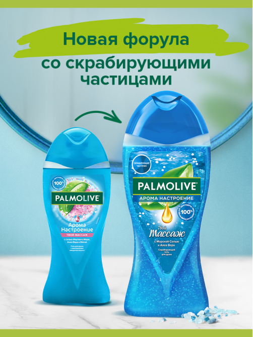 Гель для душа Palmolive Арома настроение твой массаж, 250мл