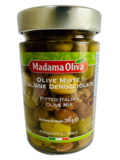 Оливки Madama Oliva Итальянские Микс без косточки, 290г