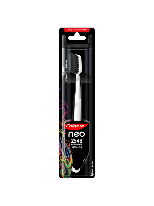 Зубная щетка Colgate Neo 2548 Кончиков щетинок средней жесткости, зеленая