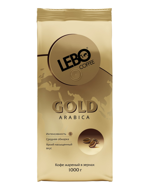 Кофе Lebo Gold в зернах, 1кг