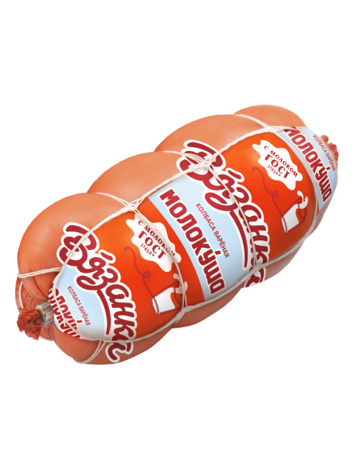 Колбаса Вязанка Молокуша вареная, 450г