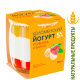 Йогурт Коломенское Клубника-банан 5%, 170г