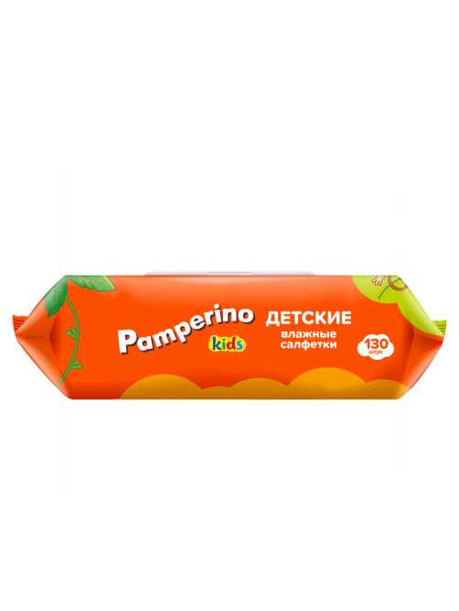 Салфетки влажные детские Pamperino Kids Ромашка-витамин Е, 130шт